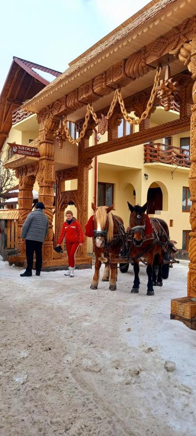 Sub Creasta Cocosului Hotel Breb Buitenkant foto